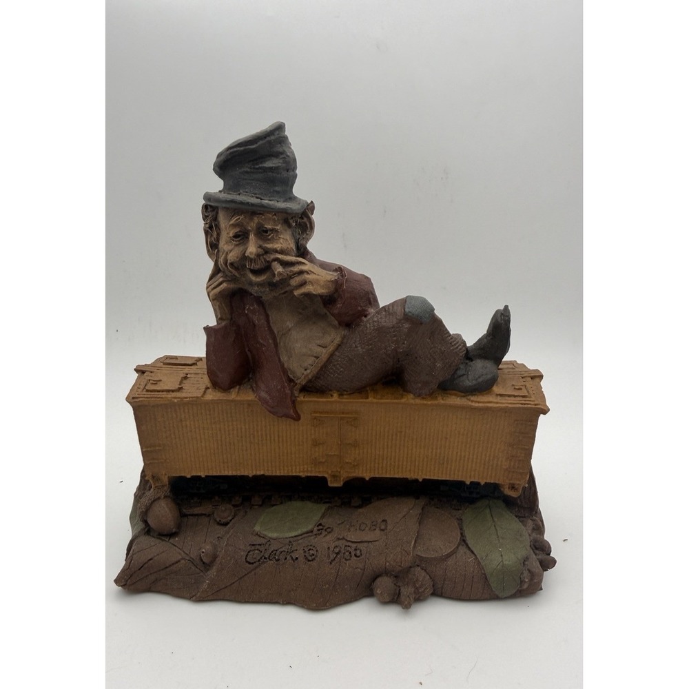 Vintage Tom Clark Hobo Gnome 1986 #39 #1134 Train Series Cairn Studio Figurine